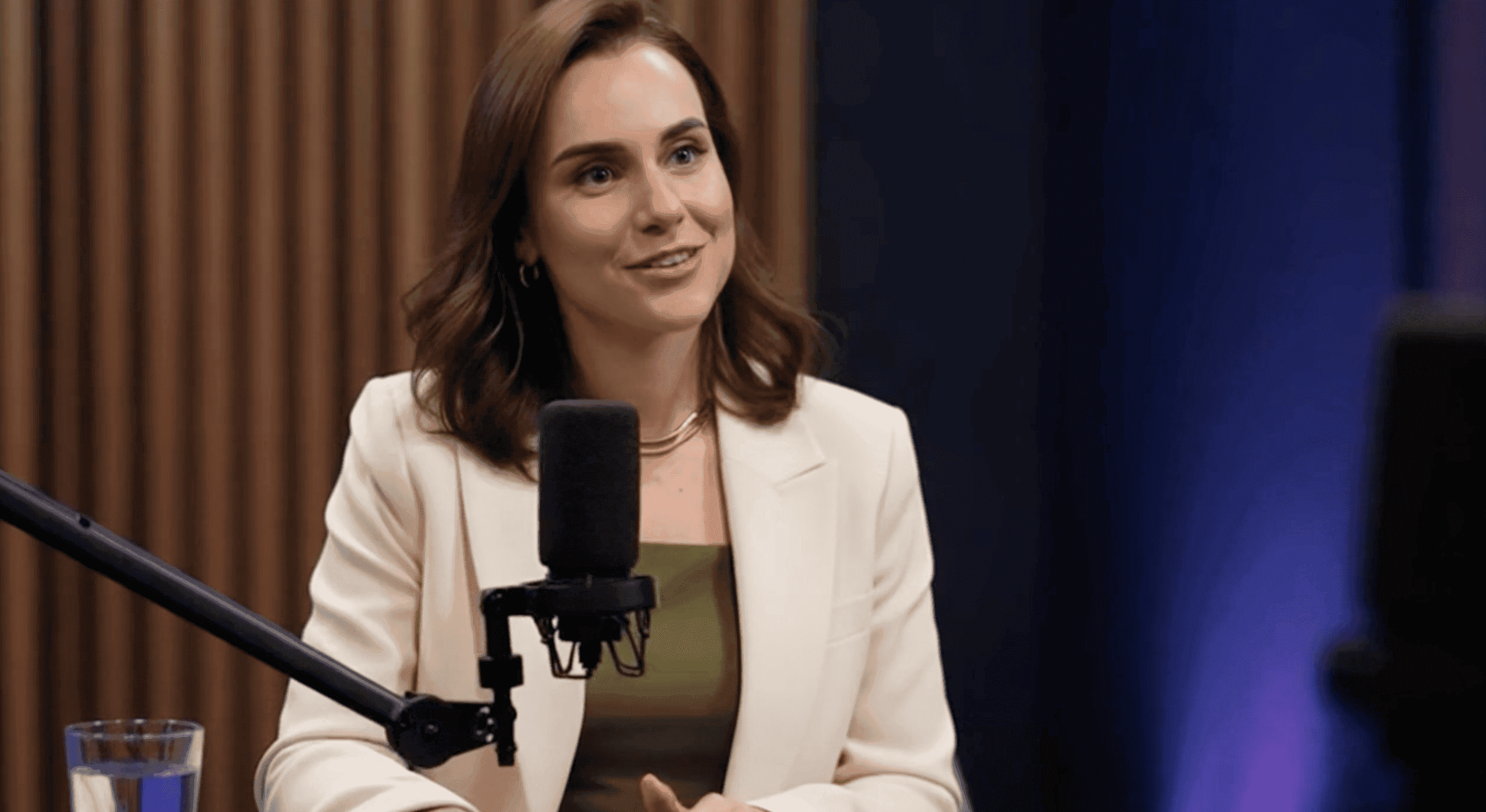 Studio setup with lighting